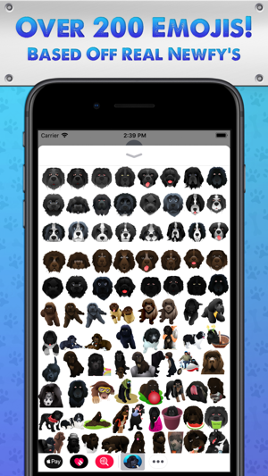 ‎NewfyMoji Screenshot