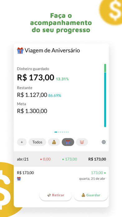 Cofrinho - Economize Dinheiro Screenshot