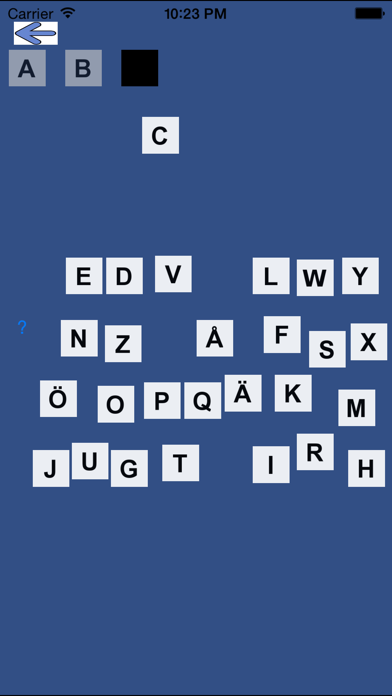 Swedish Alphabet Screenshot