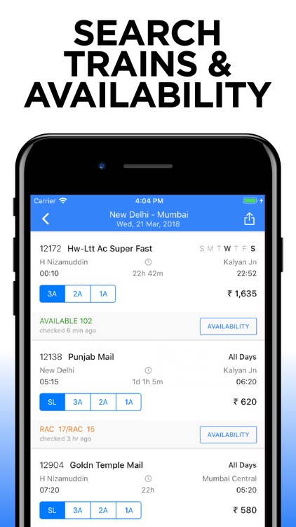 ixigo trains: Check PNR Status screenshot-4
