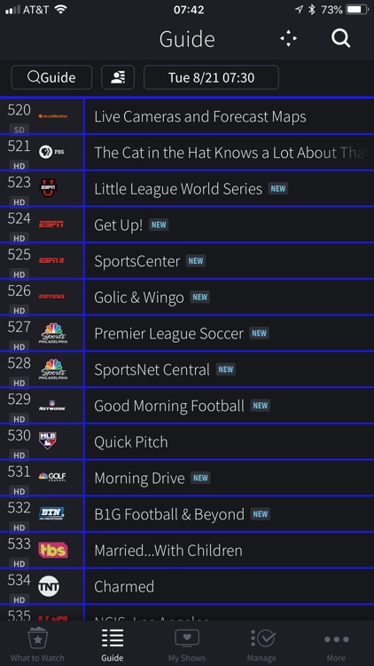 SE Next powered by Tivo
