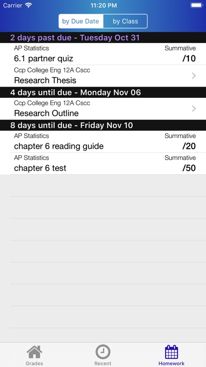 Grades for Students screenshot-3