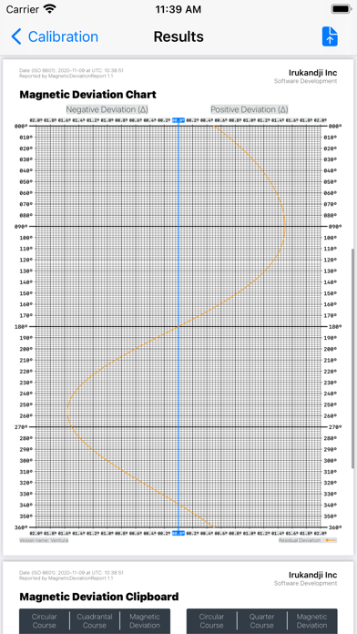 Magnetic Deviation Screenshot
