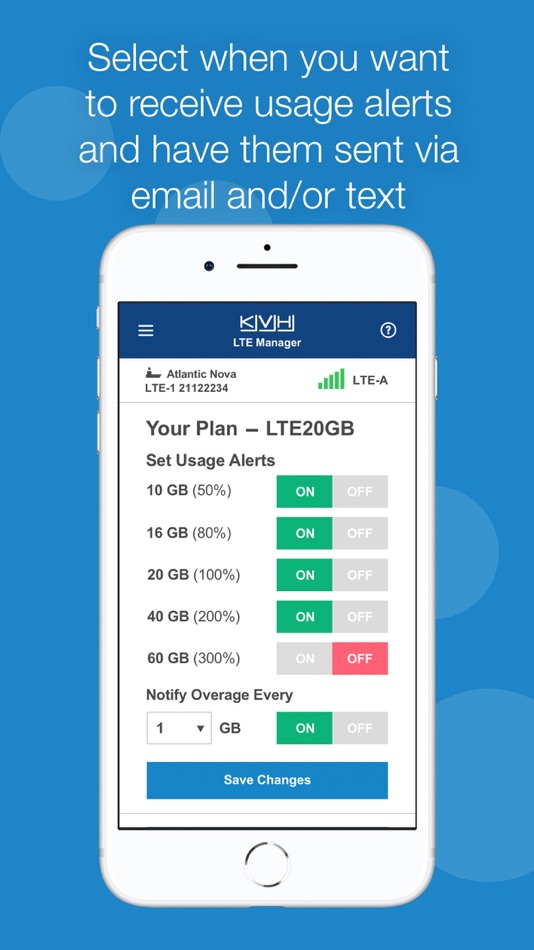#2. KVH LTE Manager (iOS) 由: KVH Industries, Inc.