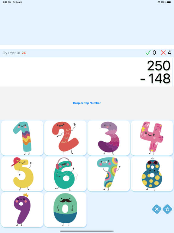 Screenshot #6 pour Math learner: Brain booster