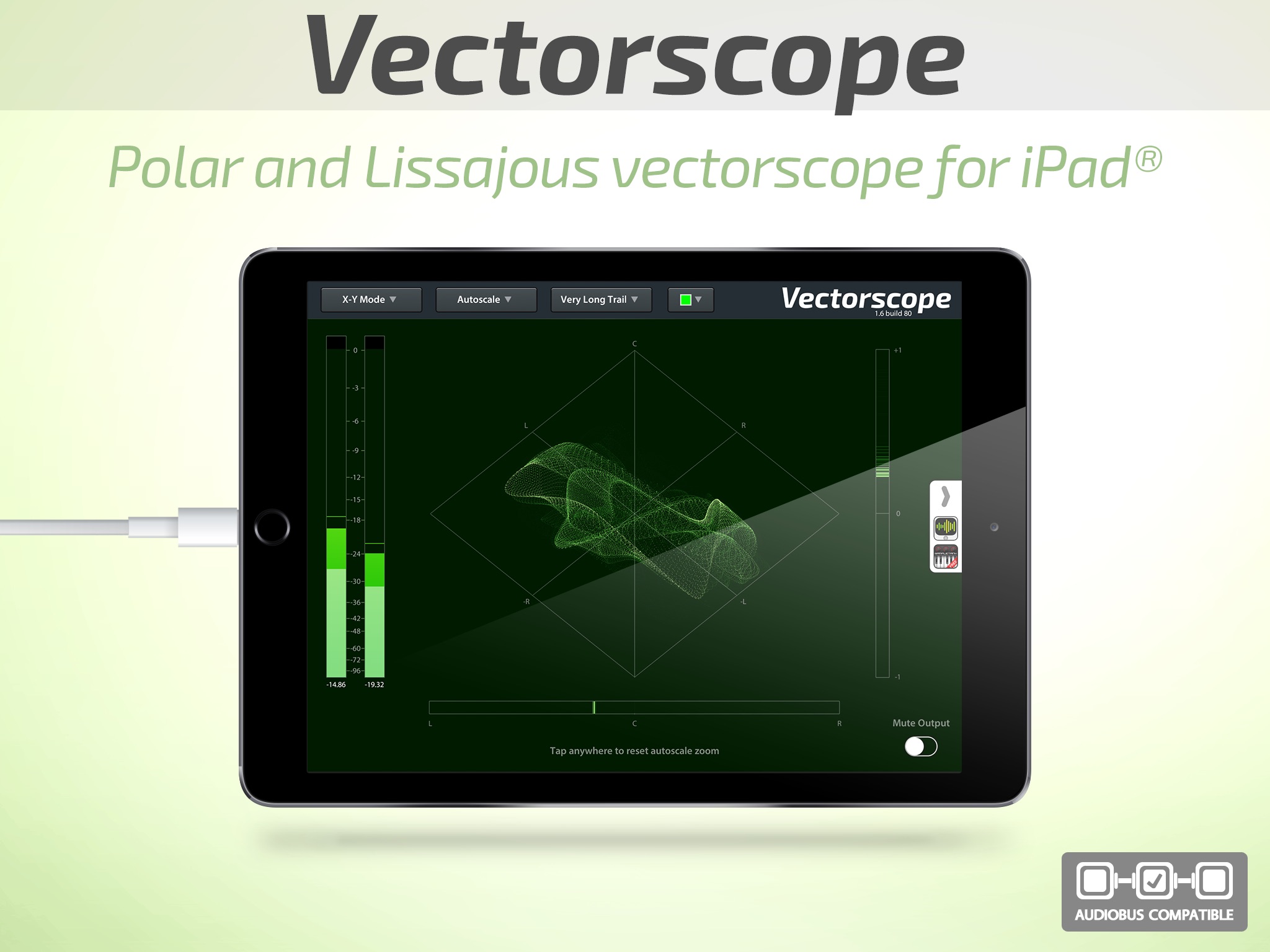 Vectorscope screenshot 2