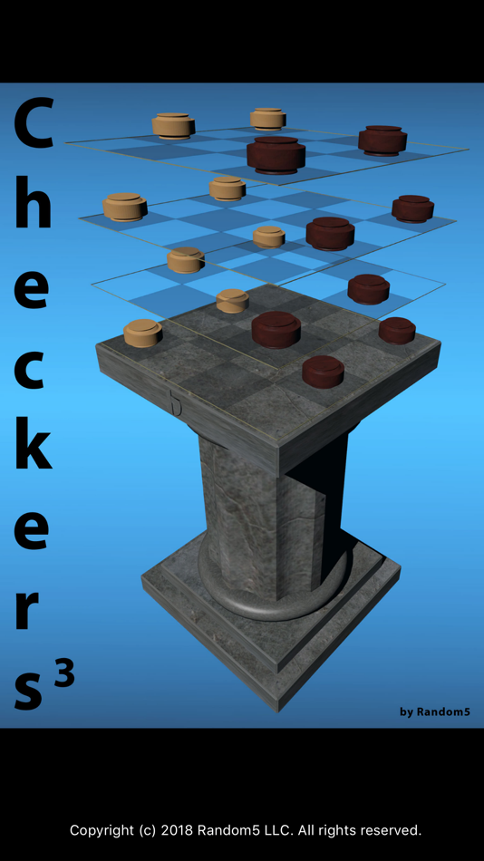 #1. Checkers³ (iOS) 由: Random5 LLC