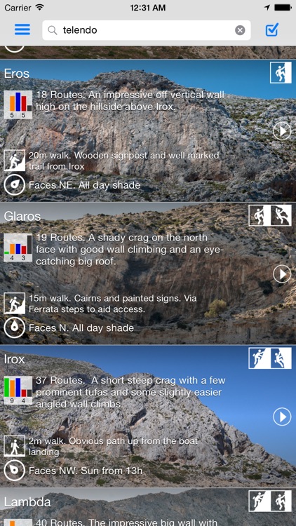 Kalymnos Rock Climbing Topo