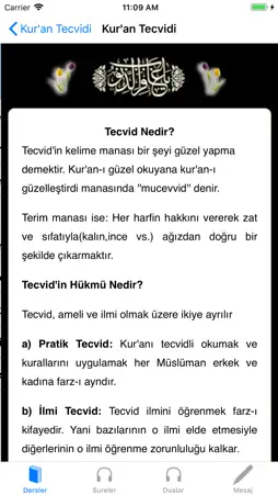 Kuran Tecvidi screenshot 3