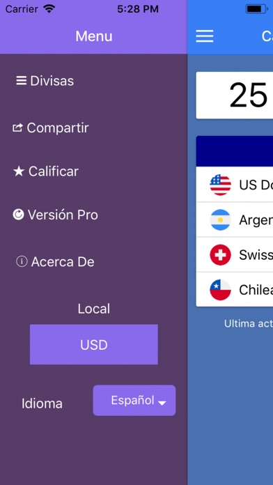 Screenshot #3 pour Cambio De Divisas Lite