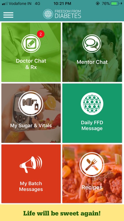 Freedom From Diabetes App