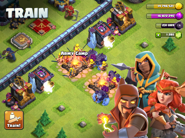 ‎Clash of Clans תמונות מסך