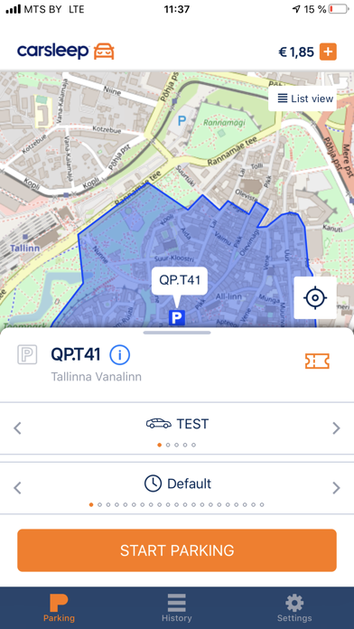 Carsleep Screenshot