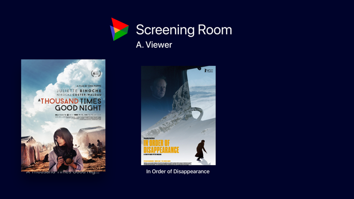 Screenshot #1 pour Drylab Screening Room