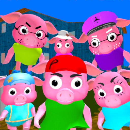 Piggies. Neighbor Family Icon