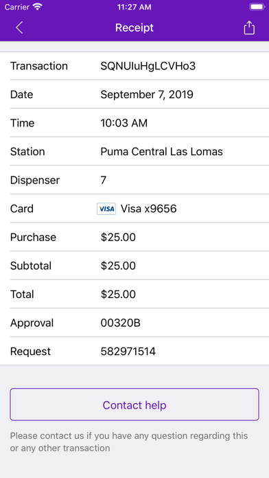 Gasolina Móvil Screenshot