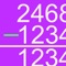 This math app can be used to teach and study the column subtraction method