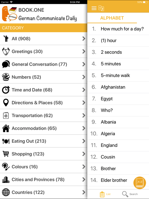 Screenshot #5 pour German Communicate Daily