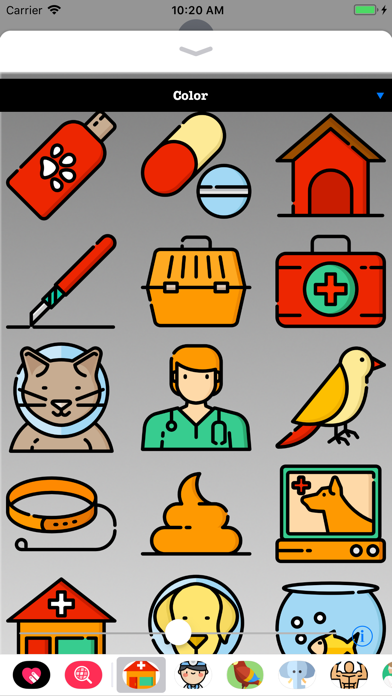 Vet Stickers HD screenshot 2