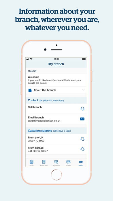 Handelsbanken UK – Individual Screenshot