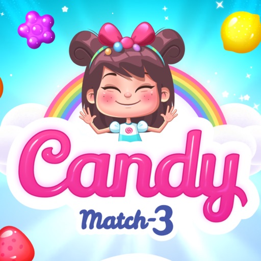 Pink Candy Match 3 icon
