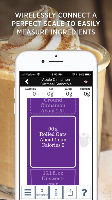 Vitamix Perfect Blend Screenshot