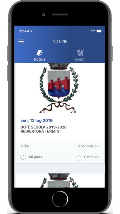 MyPontiSulMincio iPhone screenshot 4 - News app