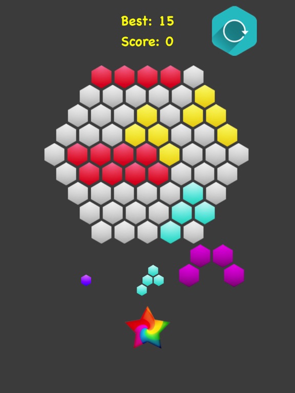 Hexagonal Merge.. screenshot 6