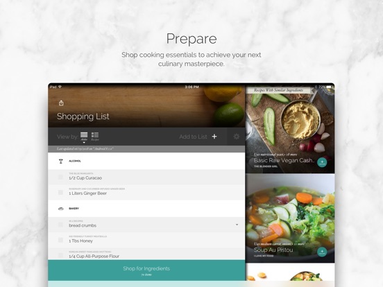 yummly recipes shopping list app price drops online shopping list with prices