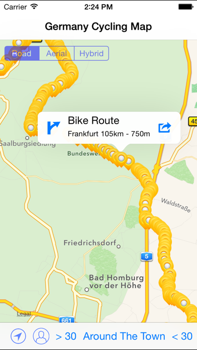 Screenshot #2 pour Germany Cycling Map