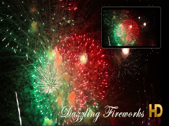 Screenshot #4 pour Dazzling Fireworks HD