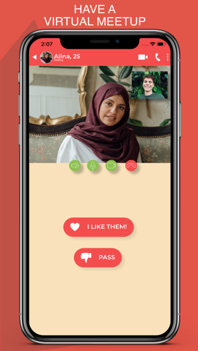 Right - Muslim Social App Screenshot