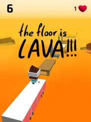the floor is lava iPad Captures Décran 1