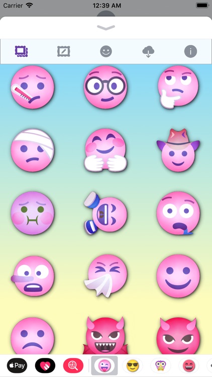 PINK Emoji • Stickers screenshot-7