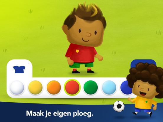 Fiete Soccer iPad app afbeelding 3