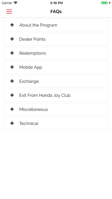 Honda Dealer Screenshot