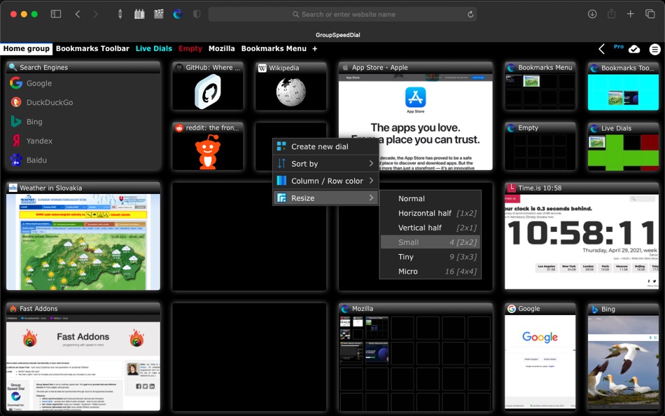 #4. Group Speed Dial Pro (macOS) 由: Juraj Masiar