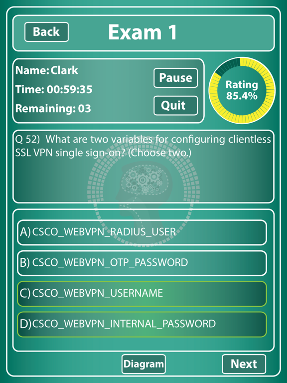 Screenshot #4 pour CCNP 300 209 SIMOS Security