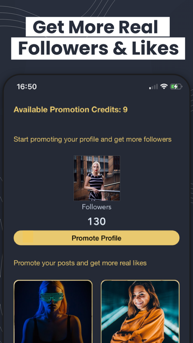 Reports on Get Followers Likes Screenshot