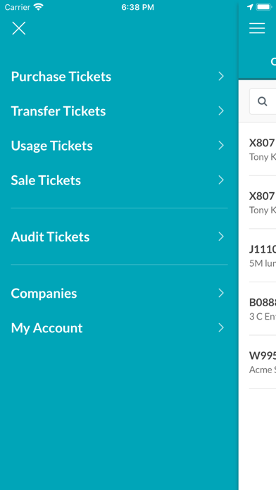 TRACT Inventory Screenshot