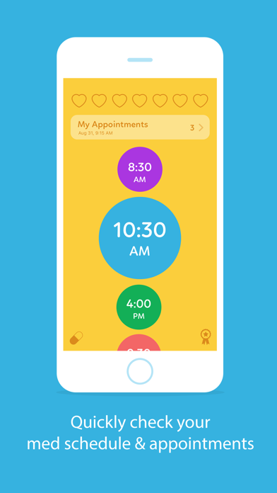 Transplant Hero - Pill alarm Screenshot