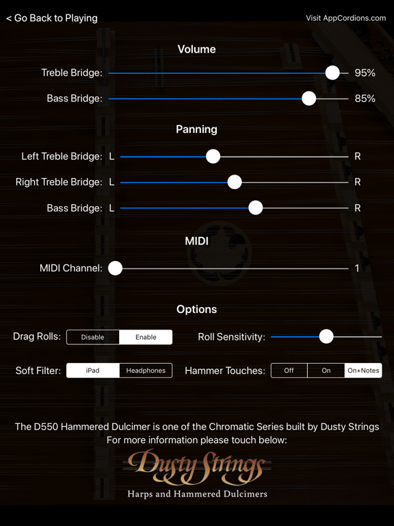 Screenshot #6 pour Dusty Strings 16/15 Dulcimer