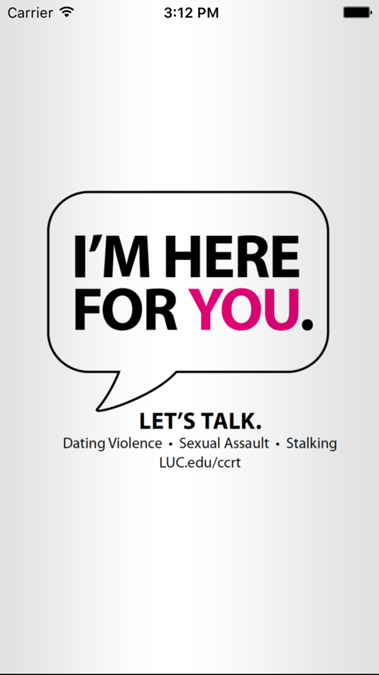 #1. Here for You (iOS) 由: Loyola University Chicago