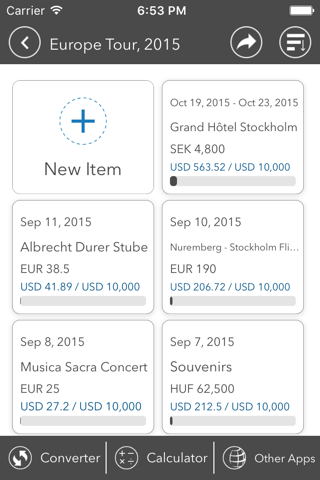 AnyMoney Budget Tracker screenshot 2