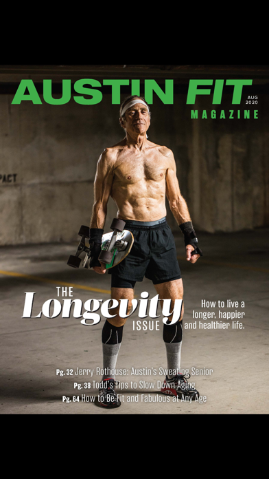 Austin Fit Magazine Screenshot