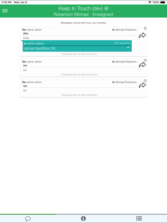 Screenshot #6 pour KIT KeepInTouch
