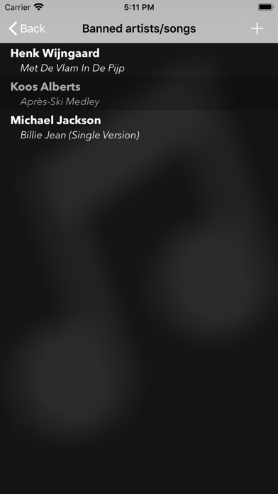 NotMySong Screenshot