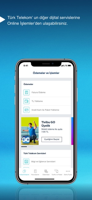 Turk Telekom Online Islemler App Store Da