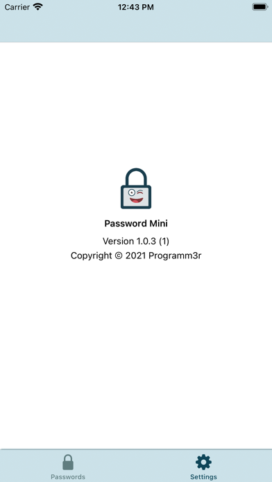 Password Mini Screenshot