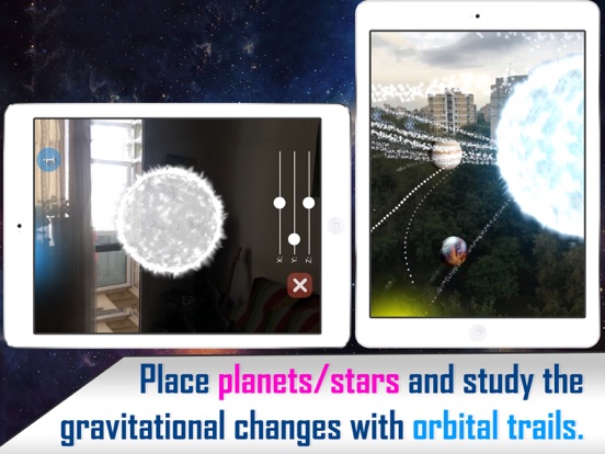 Solar System Builder AR-Space iPad screenshot 4 - Education app